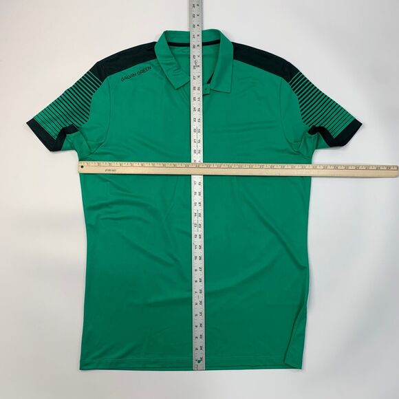 Galvin Green Polo Shirt Mens L Large SLIM Fit Stretch Performance Golf - Picture 5 of 11